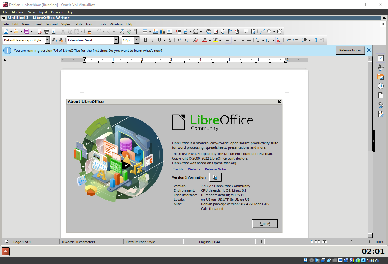 Running Matchbox Window Manager